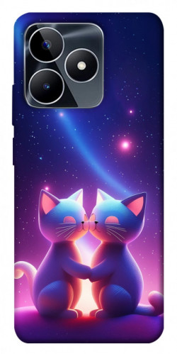 Чехол itsPrint Космокоты для Realme C53