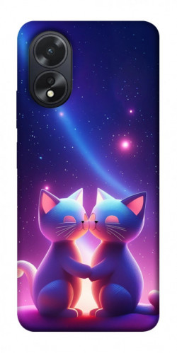 Чехол itsPrint Космокоты для Oppo A38