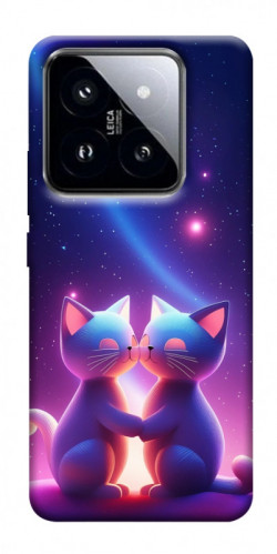 Чехол itsPrint Космокоты для Xiaomi 14 Pro