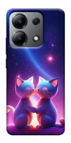 Чехол itsPrint Космокоты для Xiaomi Redmi Note 13 4G