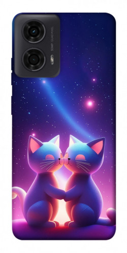 Чехол itsPrint Космокоты для Motorola Moto G24