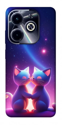 Чехол itsPrint Космокоты для Infinix Hot 40i