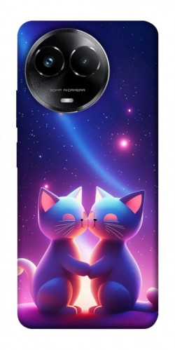 Чехол itsPrint Космокоты для Realme C67 4G