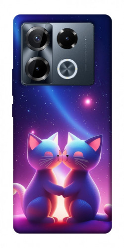 Чехол itsPrint Космокоты для Infinix Note 40 Pro 4G