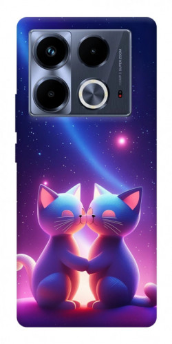 Чехол itsPrint Космокоты для Infinix Note 40 4G