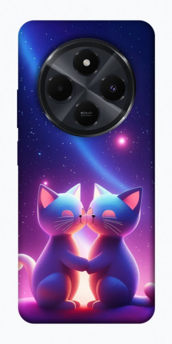 Чехол itsPrint Космокоты для Xiaomi Redmi 14C / Poco C75