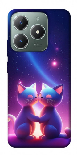 Чехол itsPrint Космокоты для Realme C61 4G