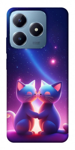 Чехол itsPrint Космокоты для Realme C63 4G