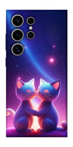 Чехол itsPrint Космокоты для Samsung Galaxy S25 Ultra