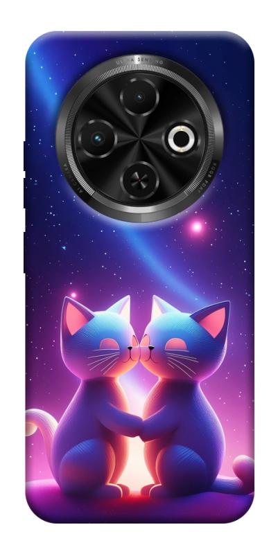 Чохол itsPrint Космокоти для TECNO Spark 30C, кохання, купити оптом з доставкою