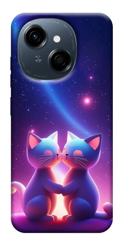 Чехол itsPrint Космокоты для TECNO Spark Go 1, любовь, купить оптом с доставкой