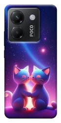Чехол itsPrint Космокоты для Xiaomi Poco M7 Pro 5G