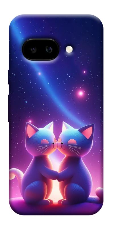 Чехол itsPrint Космокоты для Google Pixel 9a, любовь, купить оптом с доставкой