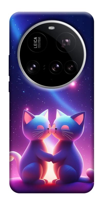 Чехол itsPrint Космокоты для Xiaomi 15 Ultra, любовь, купить оптом с доставкой