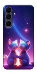 Чехол itsPrint Космокоты для Samsung Galaxy S25 FE