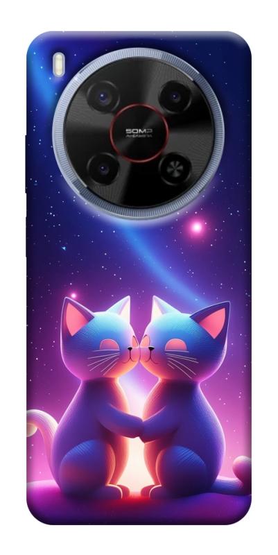 Чехол itsPrint Космокоты для ZTE Nubia V70 Max, любовь, купить оптом с доставкой