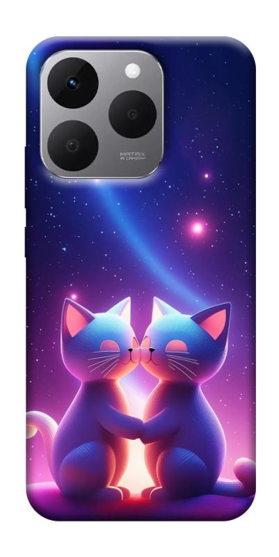 Чехол itsPrint Космокоты для Realme 15T, любовь, купить оптом с доставкой