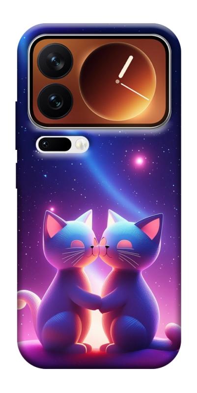 Чехол itsPrint Космокоты для Xiaomi 17 Pro Max, любовь, купить оптом с доставкой