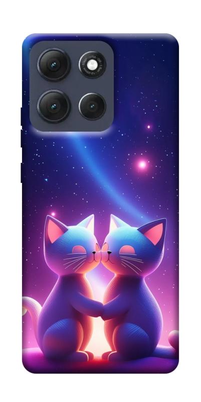 Чехол itsPrint Космокоты для Motorola Moto G86 Power, любовь, купить оптом с доставкой