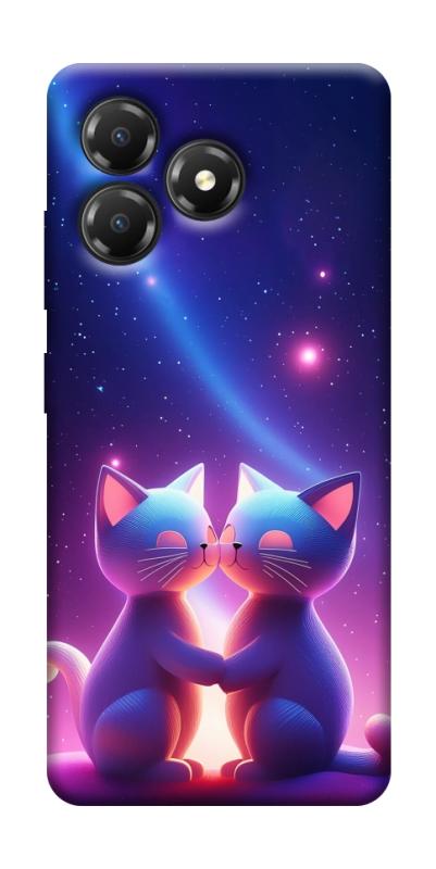 Чохол itsPrint Космокоти для ZTE Blade A36, кохання, купити оптом з доставкою