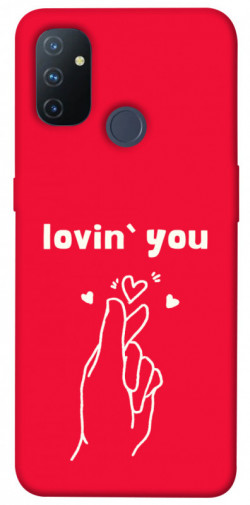 Чохол itsPrint Loving you для OnePlus Nord N100