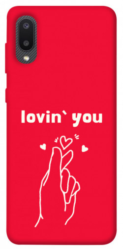 Чохол itsPrint Loving you для Samsung Galaxy A02