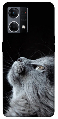 Чохол itsPrint Cute cat для Oppo Reno 7 4G