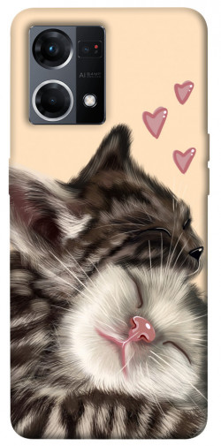 Чохол itsPrint Cats love для Oppo Reno 7 4G