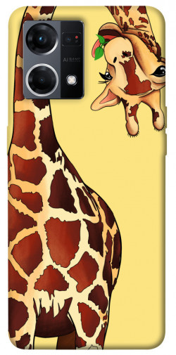 Чохол itsPrint Cool giraffe для Oppo Reno 7 4G