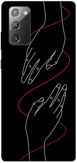Чехол itsPrint Плетение рук для Samsung Galaxy Note 20