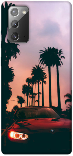 Чехол itsPrint BMW at sunset для Samsung Galaxy Note 20