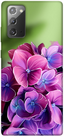 Чехол itsPrint Кружевная гортензия для Samsung Galaxy Note 20