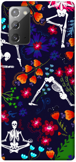 Чохол itsPrint Yoga skeletons для Samsung Galaxy Note 20