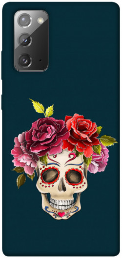 Чехол itsPrint Flower skull для Samsung Galaxy Note 20