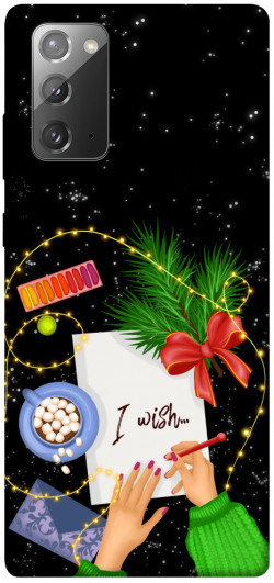 Чехол itsPrint Christmas wish для Samsung Galaxy Note 20
