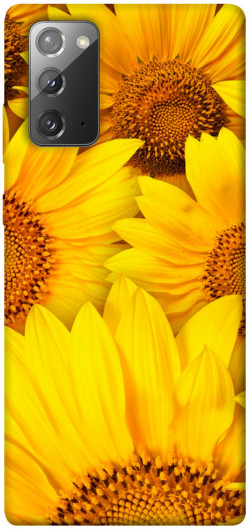 Чехол itsPrint Букет подсолнухов для Samsung Galaxy Note 20