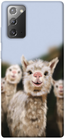 Чохол itsPrint Funny llamas для Samsung Galaxy Note 20