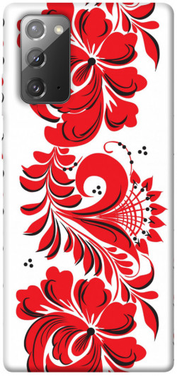 Чохол itsPrint Червона вишиванка для Samsung Galaxy Note 20