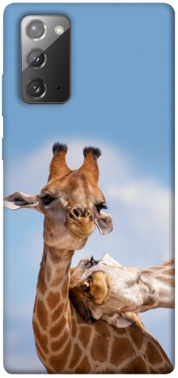Чохол itsPrint Милі жирафи для Samsung Galaxy Note 20