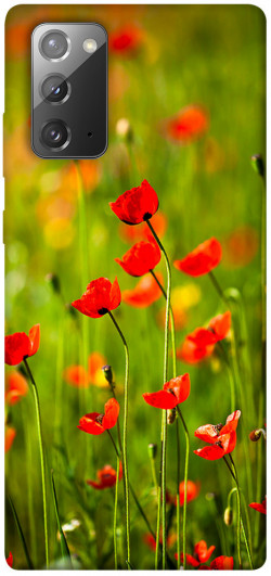 Чехол itsPrint Маковое поле для Samsung Galaxy Note 20