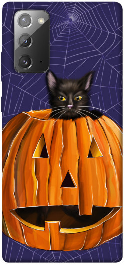 Чехол itsPrint Cat and pumpkin для Samsung Galaxy Note 20