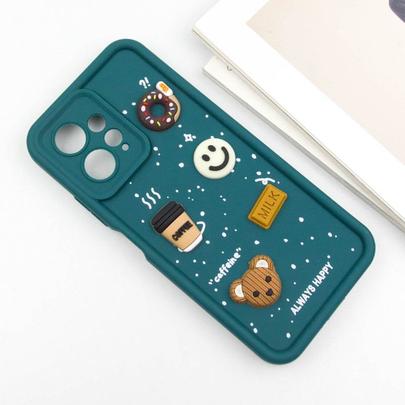 Силиконовый чехол Toys Case для Xiaomi Redmi Note 12 4G | с мультяшным дизайном на картинке №3