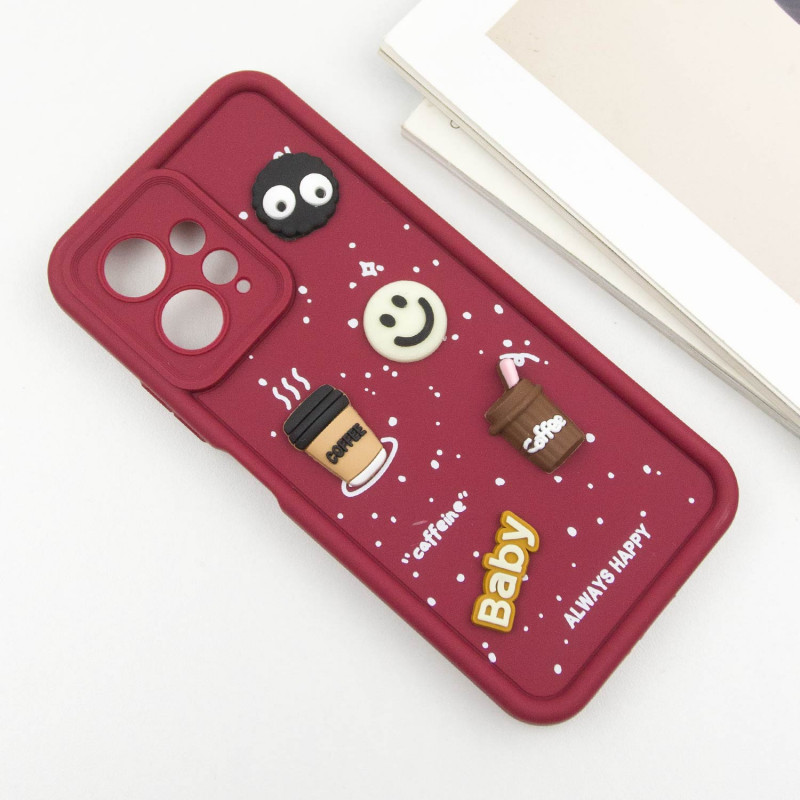 Силиконовый чехол Toys Case для Xiaomi Redmi Note 12 4G | с мультяшным дизайном на картинке №3