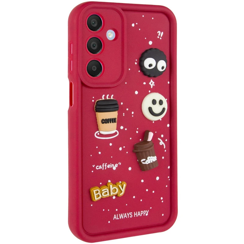 Чохол TPU Toys Case для Samsung Galaxy A15 4G/5G, Red / Always Happy, TPU, купити оптом з доставкою