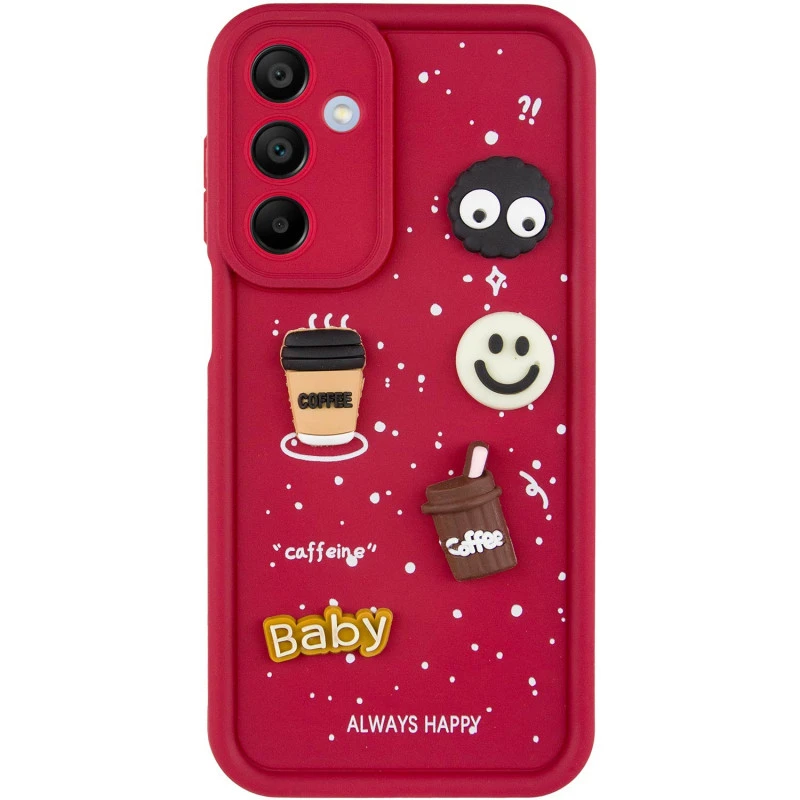 Чохол TPU Toys Case для Samsung Galaxy A15 4G/5G, Red / Always Happy 1, TPU, купити оптом з доставкою