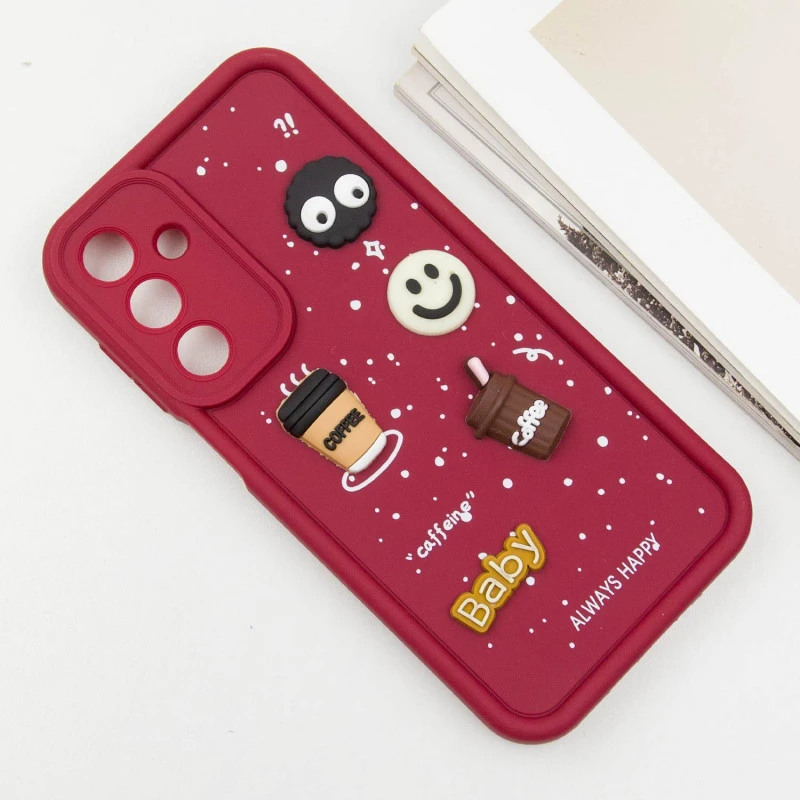 Чохол TPU Toys Case для Samsung Galaxy A15 4G/5G, Red / Always Happy 2, TPU, купити оптом з доставкою