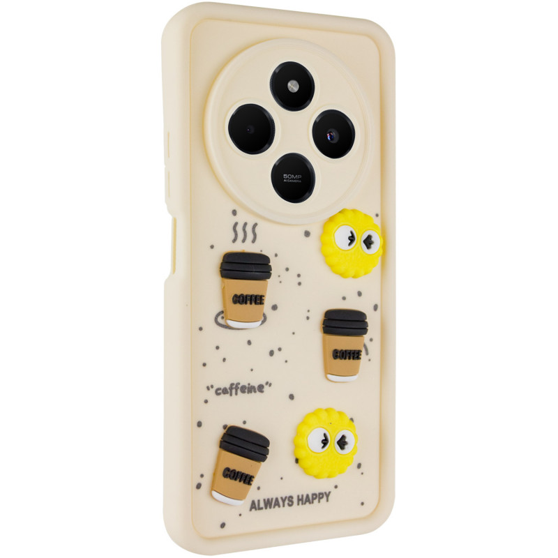 Силиконовый чехол Toys Case для Xiaomi Redmi 14C / Poco C75 | с мультяшным дизайном на картинке №1