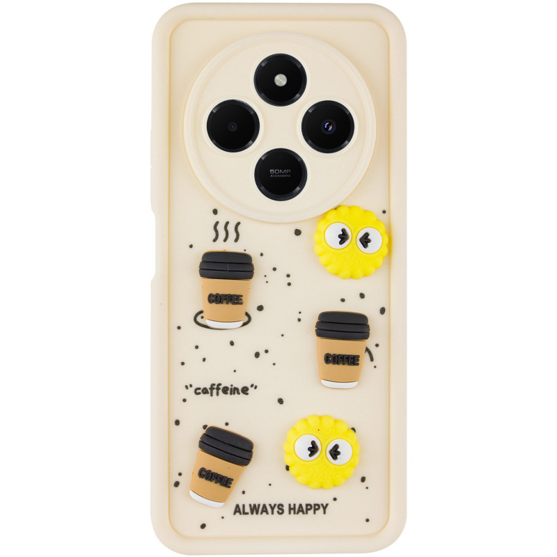 Силиконовый чехол Toys Case для Xiaomi Redmi 14C / Poco C75 | с мультяшным дизайном на картинке №2