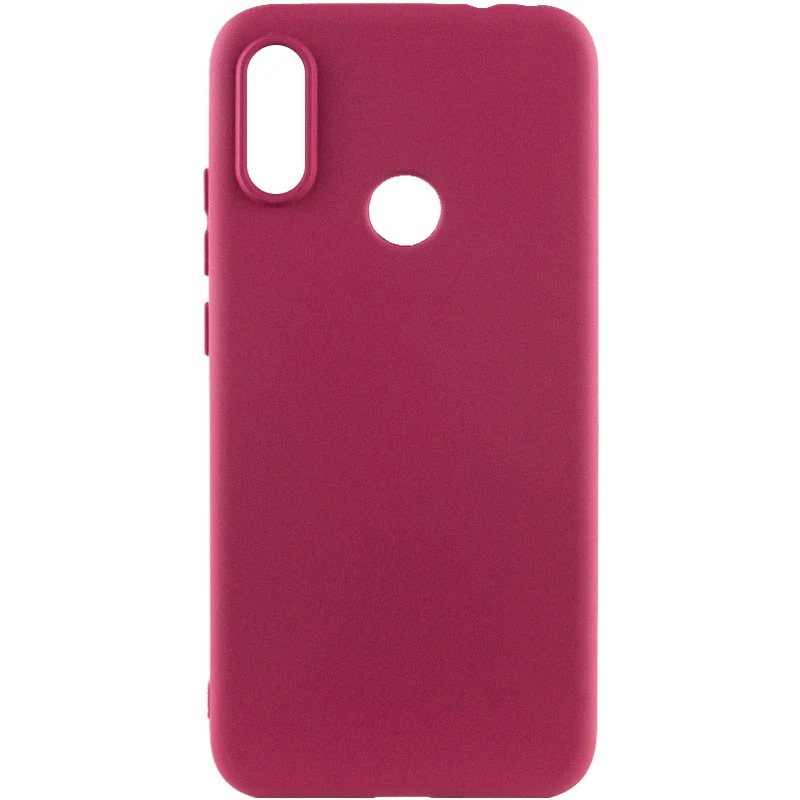 Чехол TPU GETMAN Liquid Silk для Huawei P Smart+ (nova 3i), Бордовый / Marsala, Силикон, купить оптом с доставкой