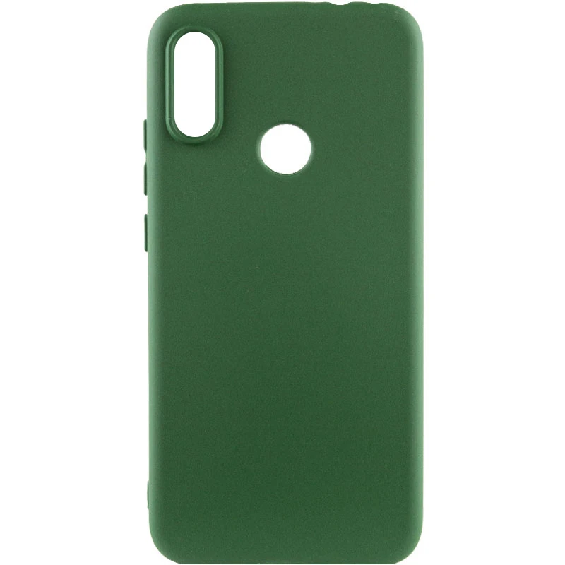 Чехол TPU GETMAN Liquid Silk для Huawei P Smart+ (nova 3i), Зеленый / Dark green, Силикон, купить оптом с доставкой